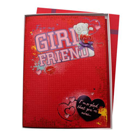 Girlfriend Me to You Bear Valentines Day Boxed Card £9.99